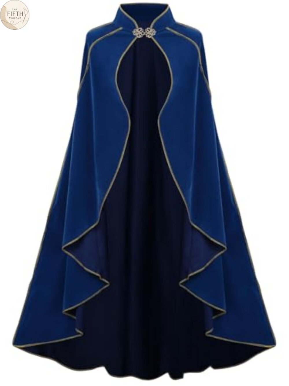 Women's Medieval Renaissance Cloak Velvet Cape Halloween Costume